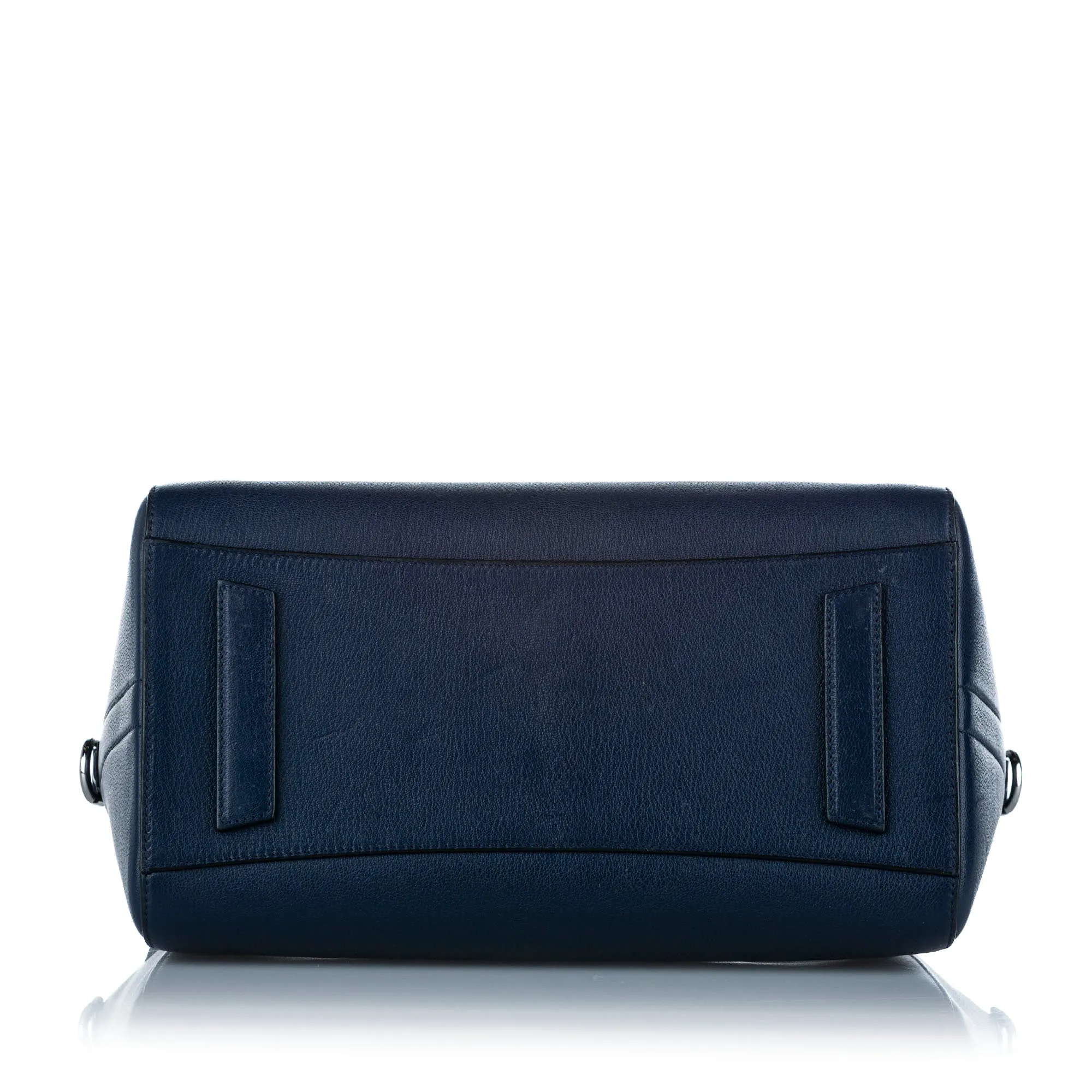 Antigona Leather Satchel Blue