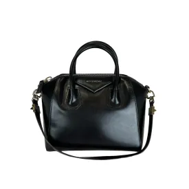 Antigona Small Black Smooth Black GHW