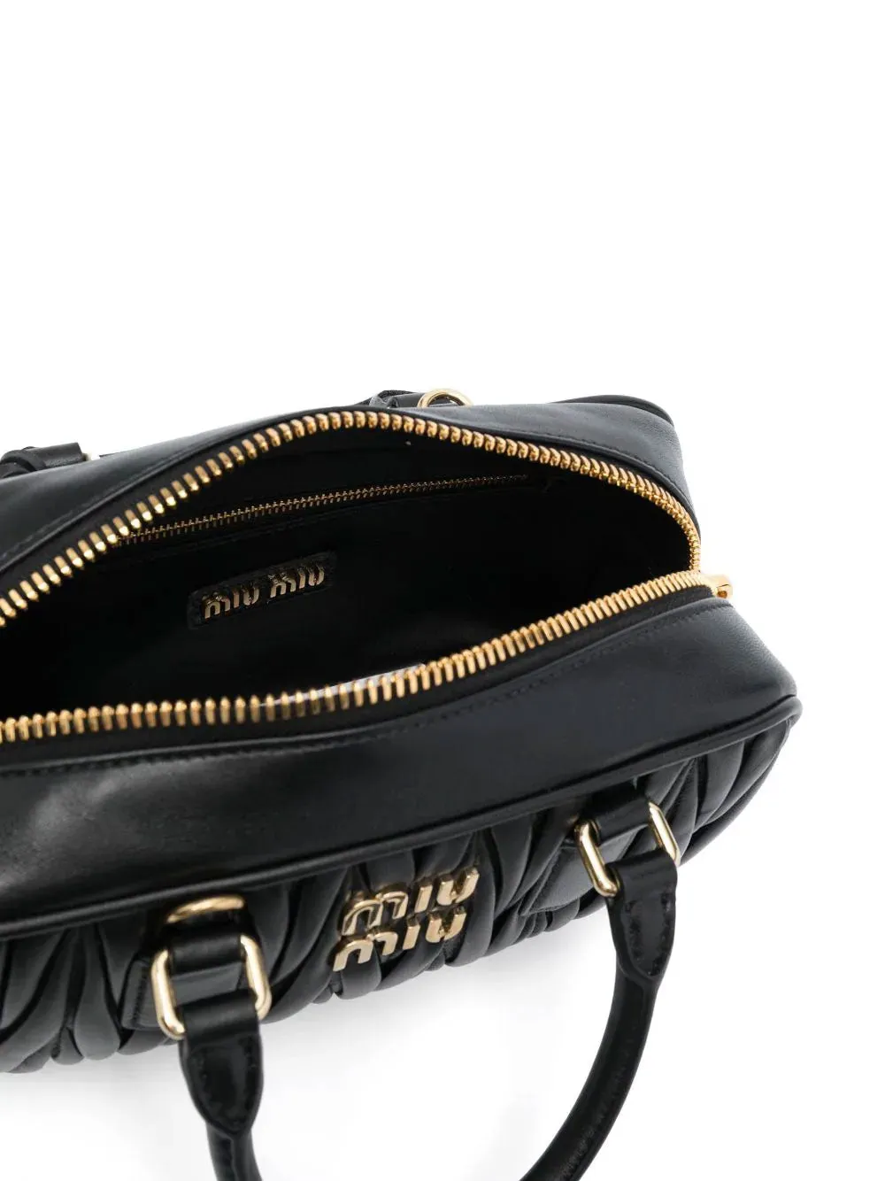 Arcadie matelassé leather bag