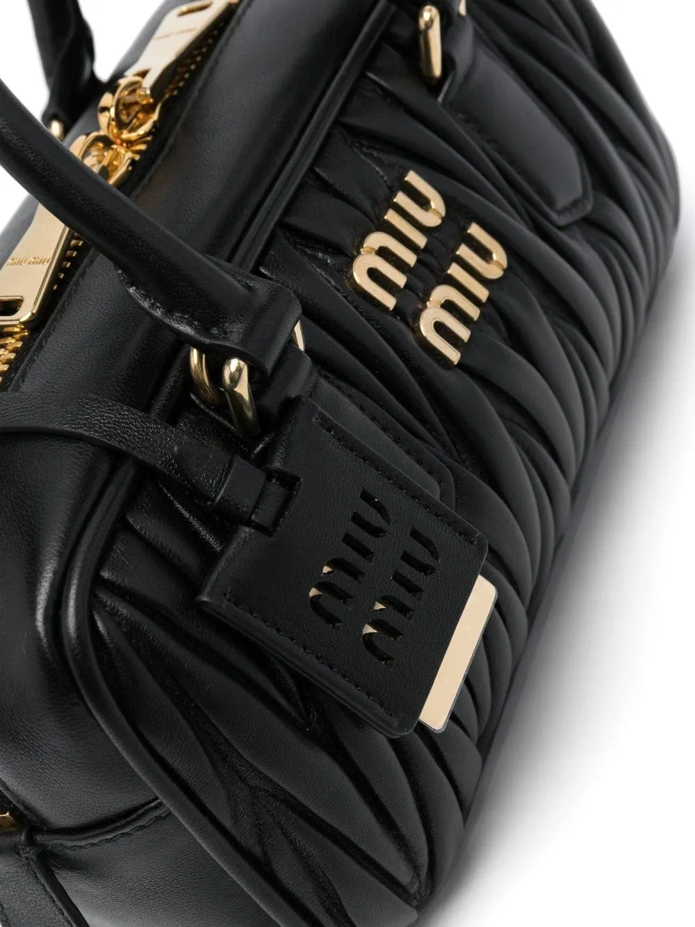 Arcadie matelassé leather bag