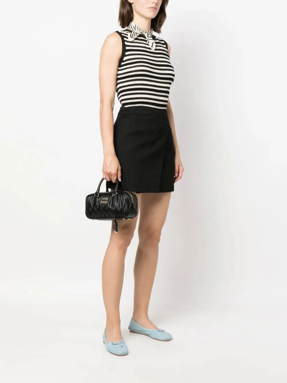Arcadie matelassé leather bag