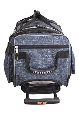 Athalon 34" 15 Pocket Duffel Denim Rain Rolling, One Size