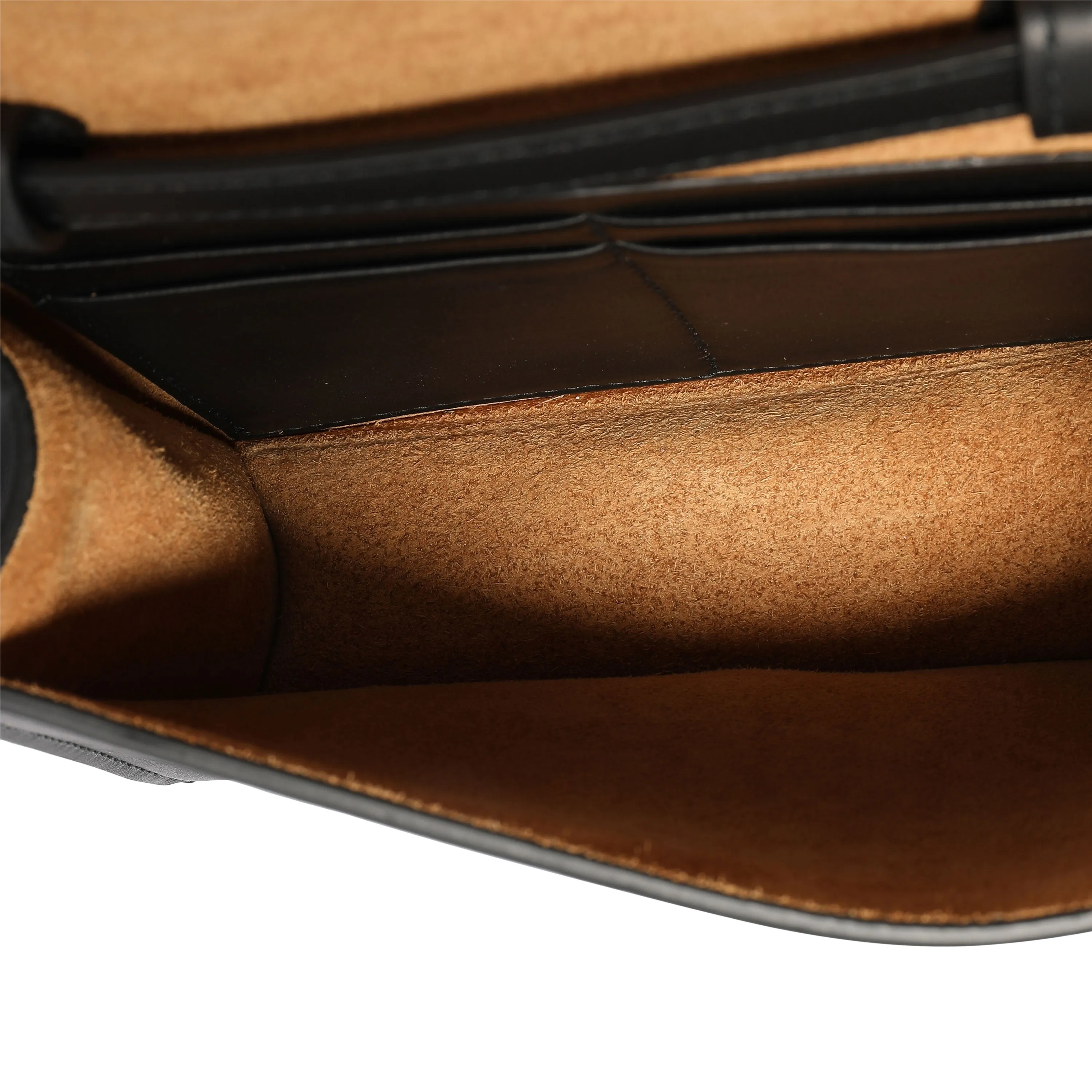 Bottega Veneta Black Leather Mini Cassette Crossbody Bag