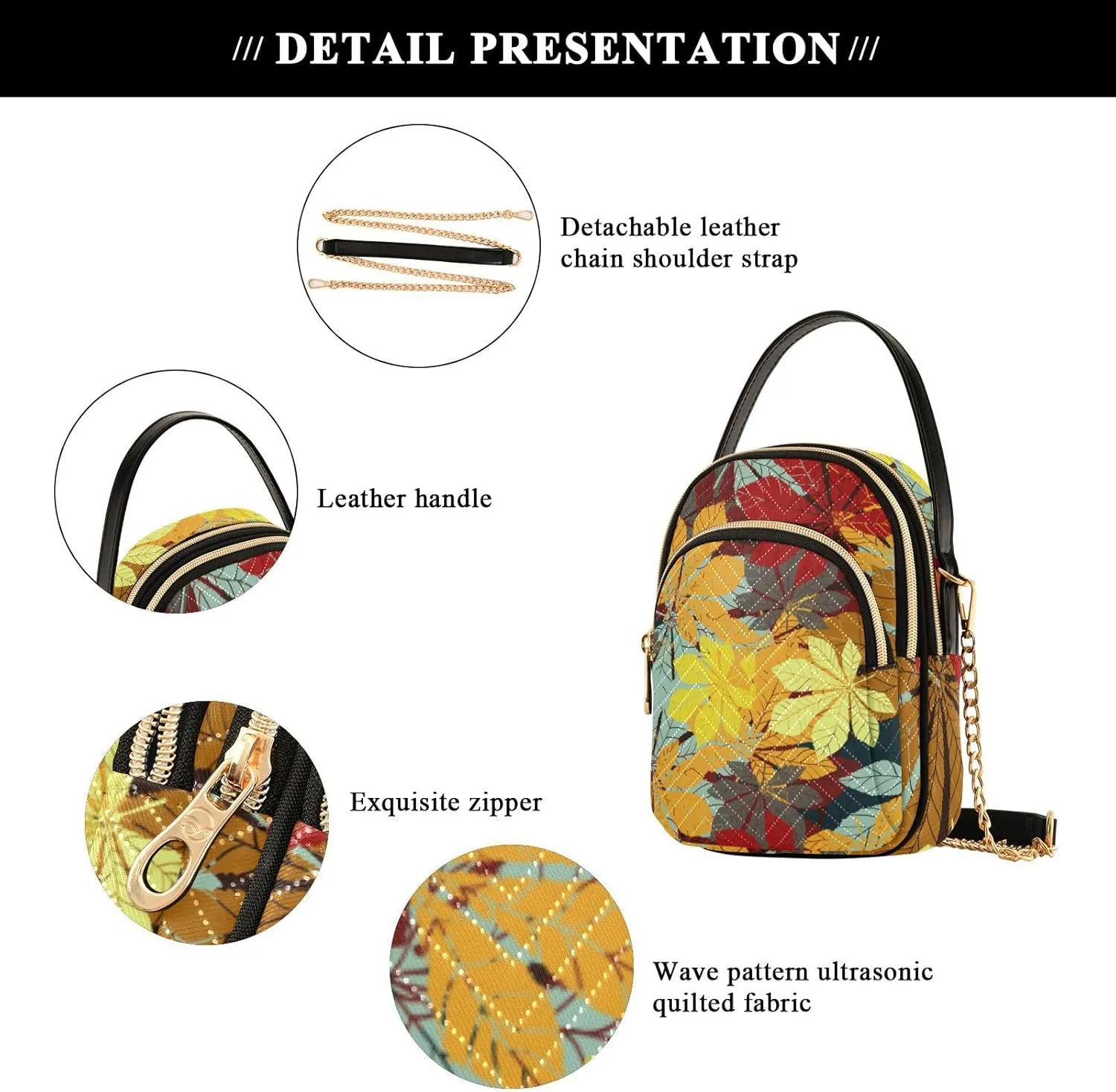 Cell Phone Purse Crossbody Handbag Durable Shoulder Bag