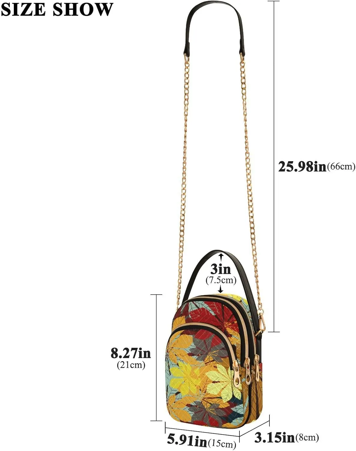 Cell Phone Purse Crossbody Handbag Durable Shoulder Bag