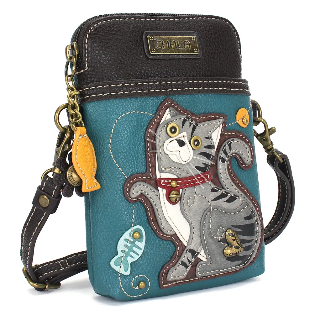 Cellphone Xbody - Gray Tabby Cat