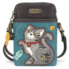 Cellphone Xbody - Gray Tabby Cat