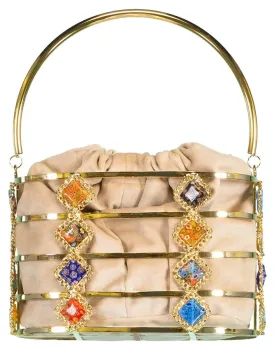 Colombina Glass Tile Bag