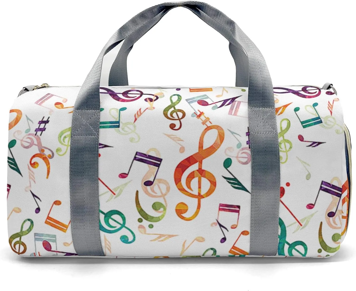 Custom Duffel Bag Music Note Compact and Convenient: Fitness Bags for the Modern Traveler