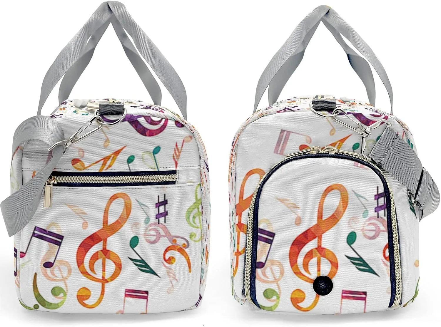 Custom Duffel Bag Music Note Compact and Convenient: Fitness Bags for the Modern Traveler