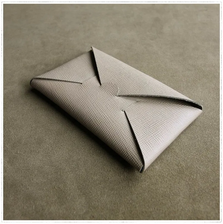 Cute Womens Yellow Leather Envelope Wallet Slim Clutch Purse Checkbook Long Wallet for Women