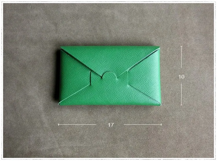 Cute Womens Yellow Leather Envelope Wallet Slim Clutch Purse Checkbook Long Wallet for Women