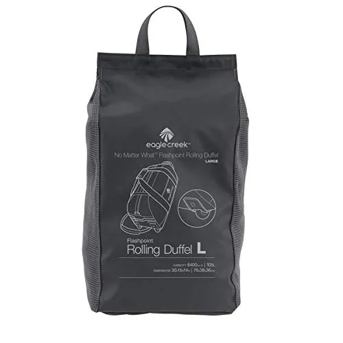 Eagle Creek Travel Gear Luggage No Matter What Flashpoint Rolling Duffel L, Slate Blue