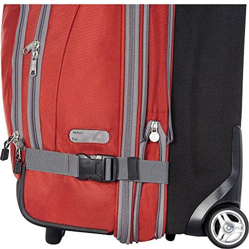 eBags TLS Mother Lode Junior 25" Rolling Duffel Bag Luggage - (Eggplant)