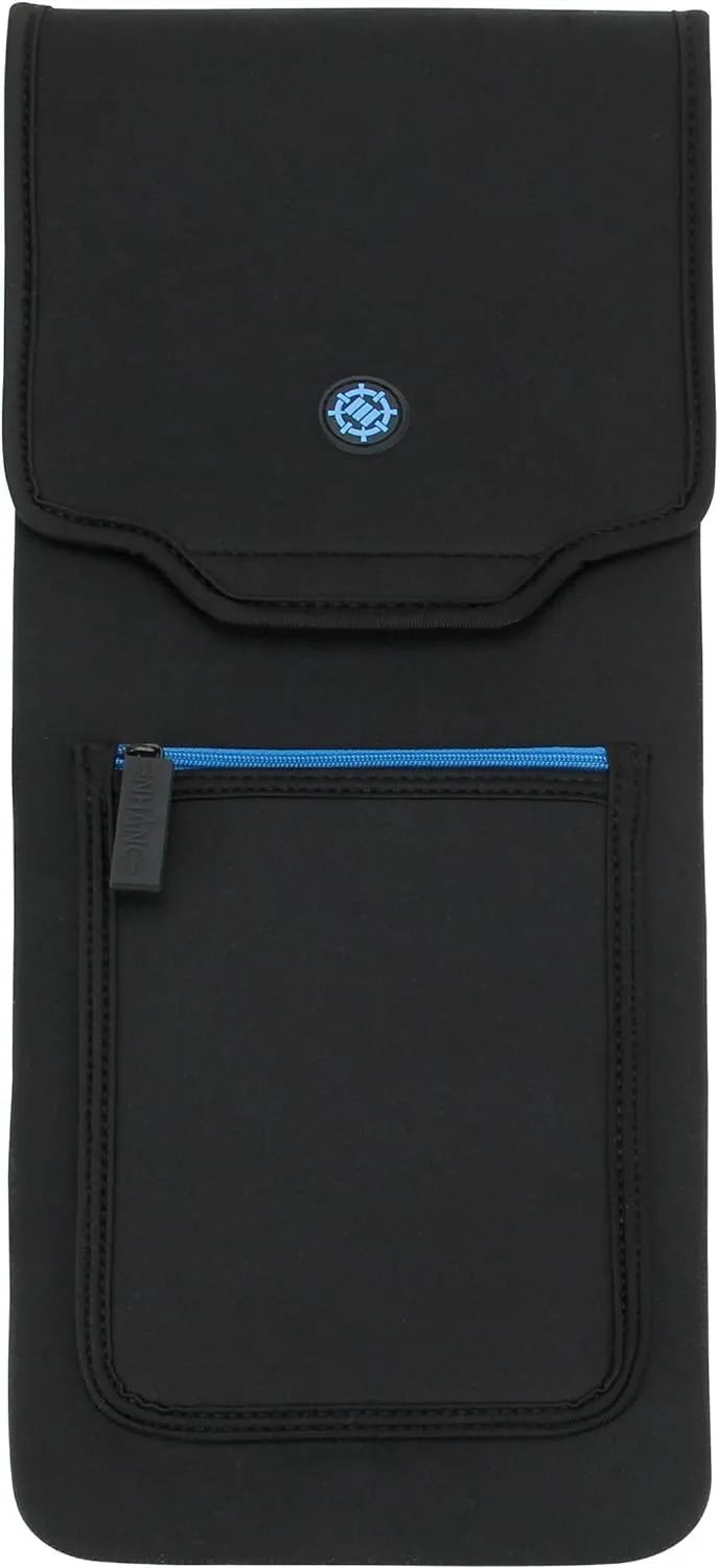ENHANCE Keyboard Sleeve Travel Case for Full-Size Mechanical and Standard Gaming Keyboards up to 18 Inches with Rugged Neoprene Construction, Zipper Mouse Storage and Cable Storage Pouch