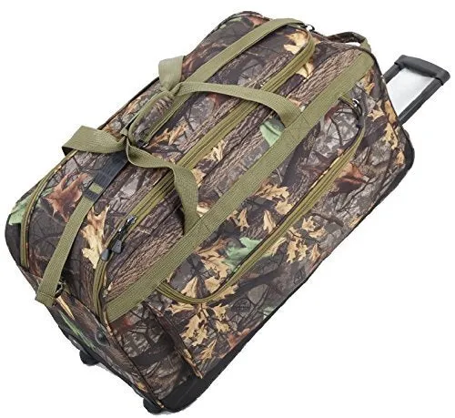 Explorer Hunting Luggage Travel Bag Mossy Oak -Realtree Outdoor Like- Hunting Camo Heavy Duty