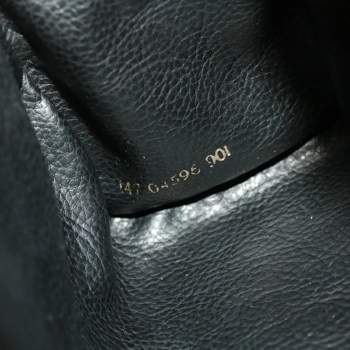 FENDI Pecan Canvas Mini Hand Bag Brown Black  am4474