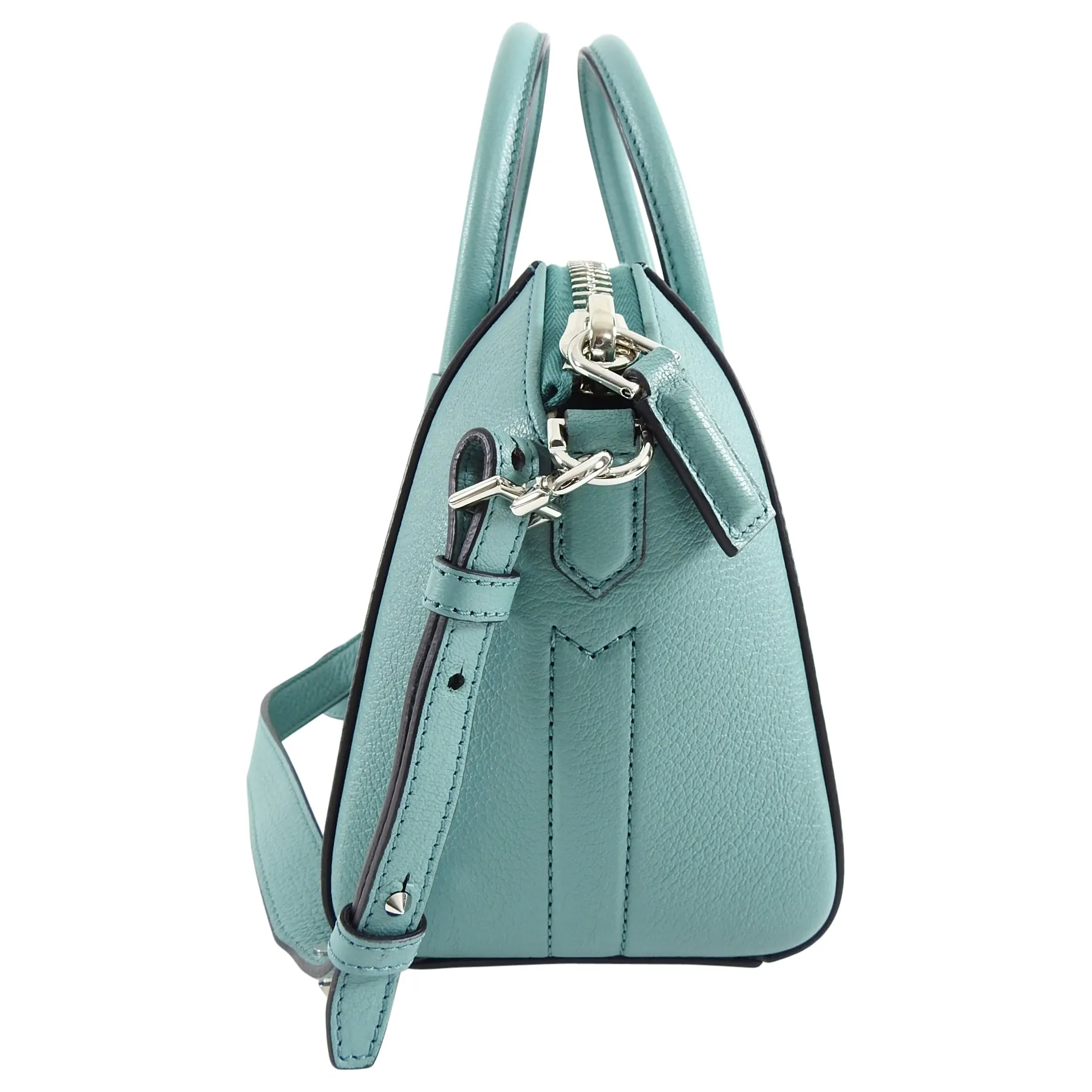 Givenchy Aqua Blue Antigona Mini Crossbody Bag
