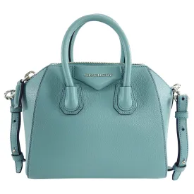 Givenchy Aqua Blue Antigona Mini Crossbody Bag