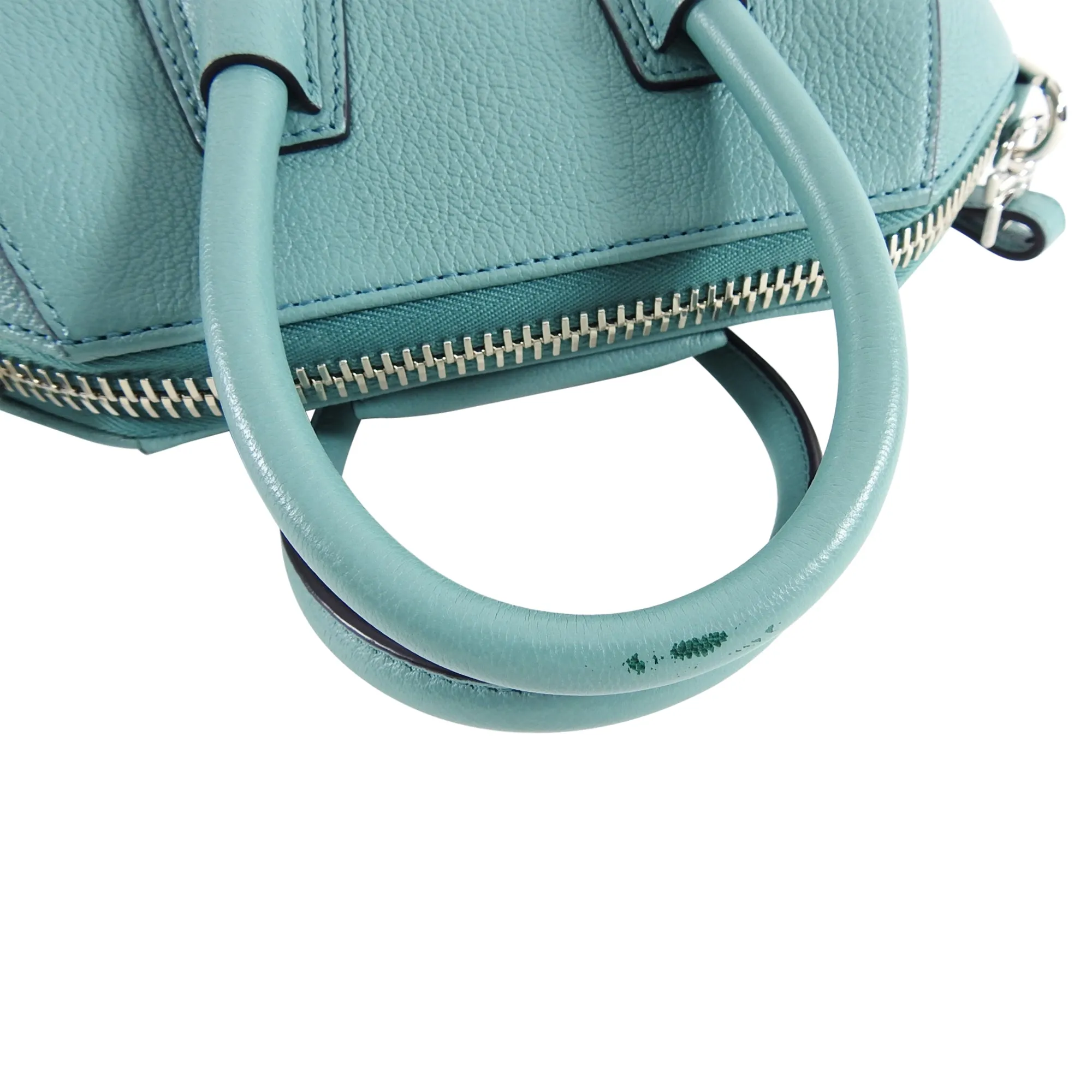 Givenchy Aqua Blue Antigona Mini Crossbody Bag