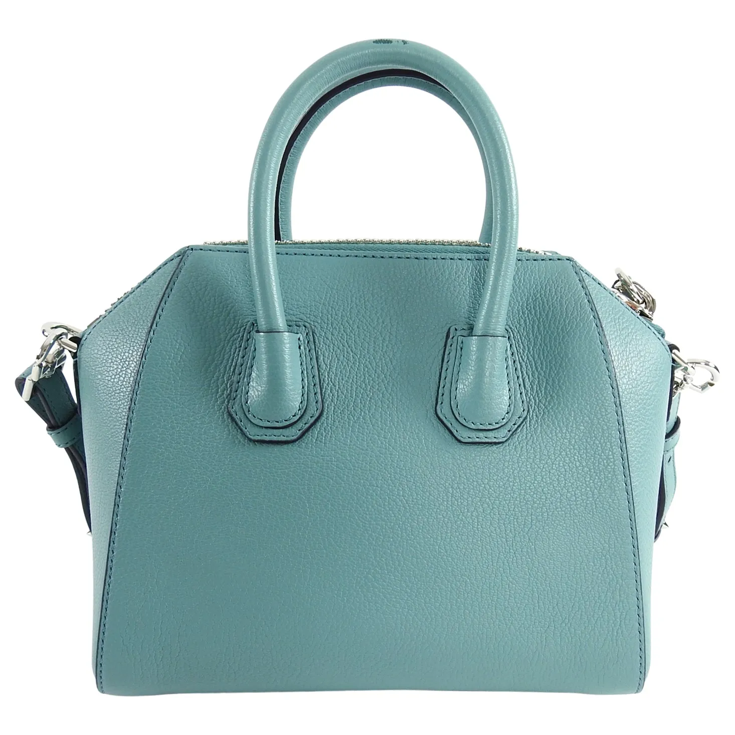 Givenchy Aqua Blue Antigona Mini Crossbody Bag