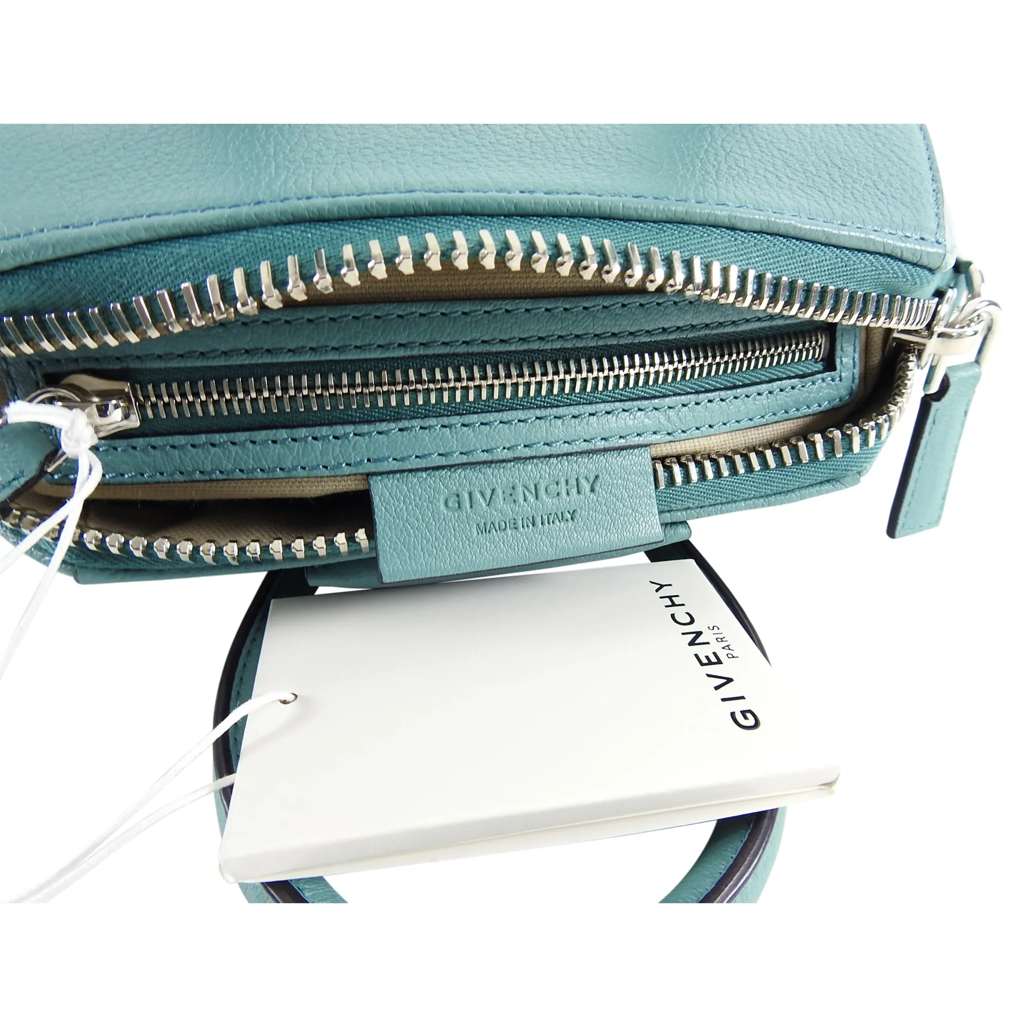 Givenchy Aqua Blue Antigona Mini Crossbody Bag