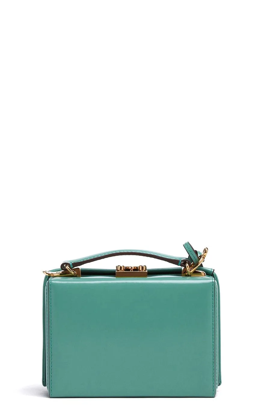 Grace Mini Box Bag - Celedon
