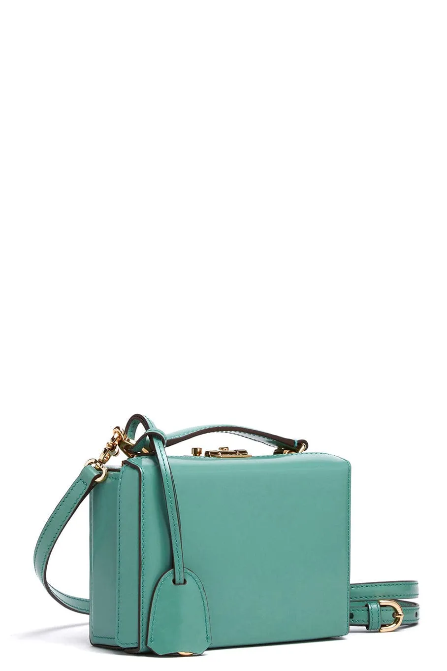 Grace Mini Box Bag - Celedon