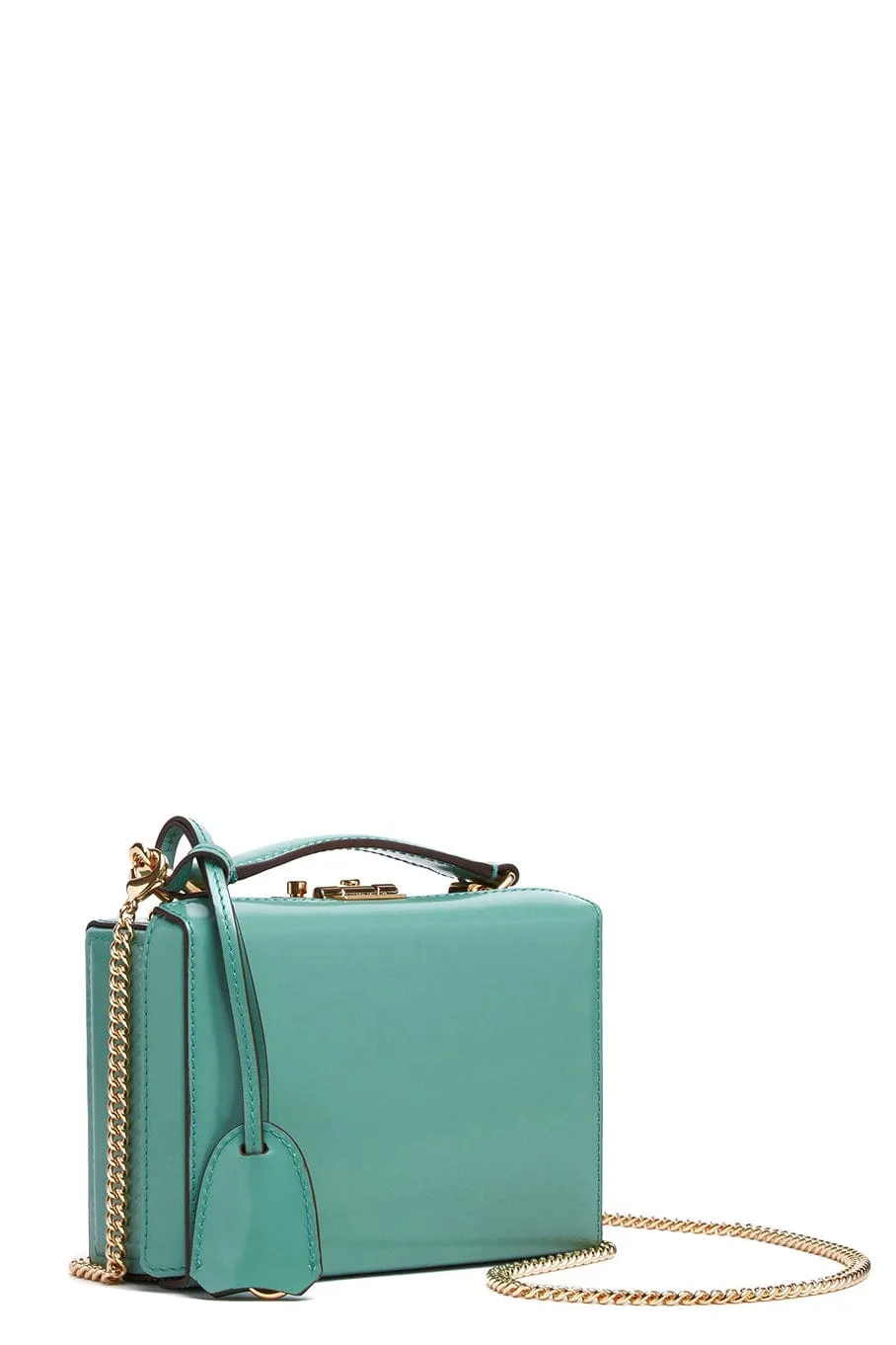 Grace Mini Box Bag - Celedon