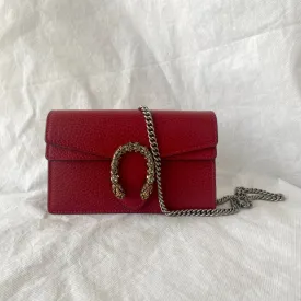 Gucci Dionysus leather super mini bag