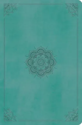 Holy Bible: English Standard Version, Value Compact Bible, Trutone Turquoise, Emblem Design Paperback  January 1, 1671