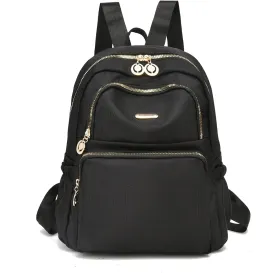 I IHAYNER Mini Backpack Purse Small Backpack for Women Lightweight Nylon Travel Bags Small Casual Daypacks for College Work Black