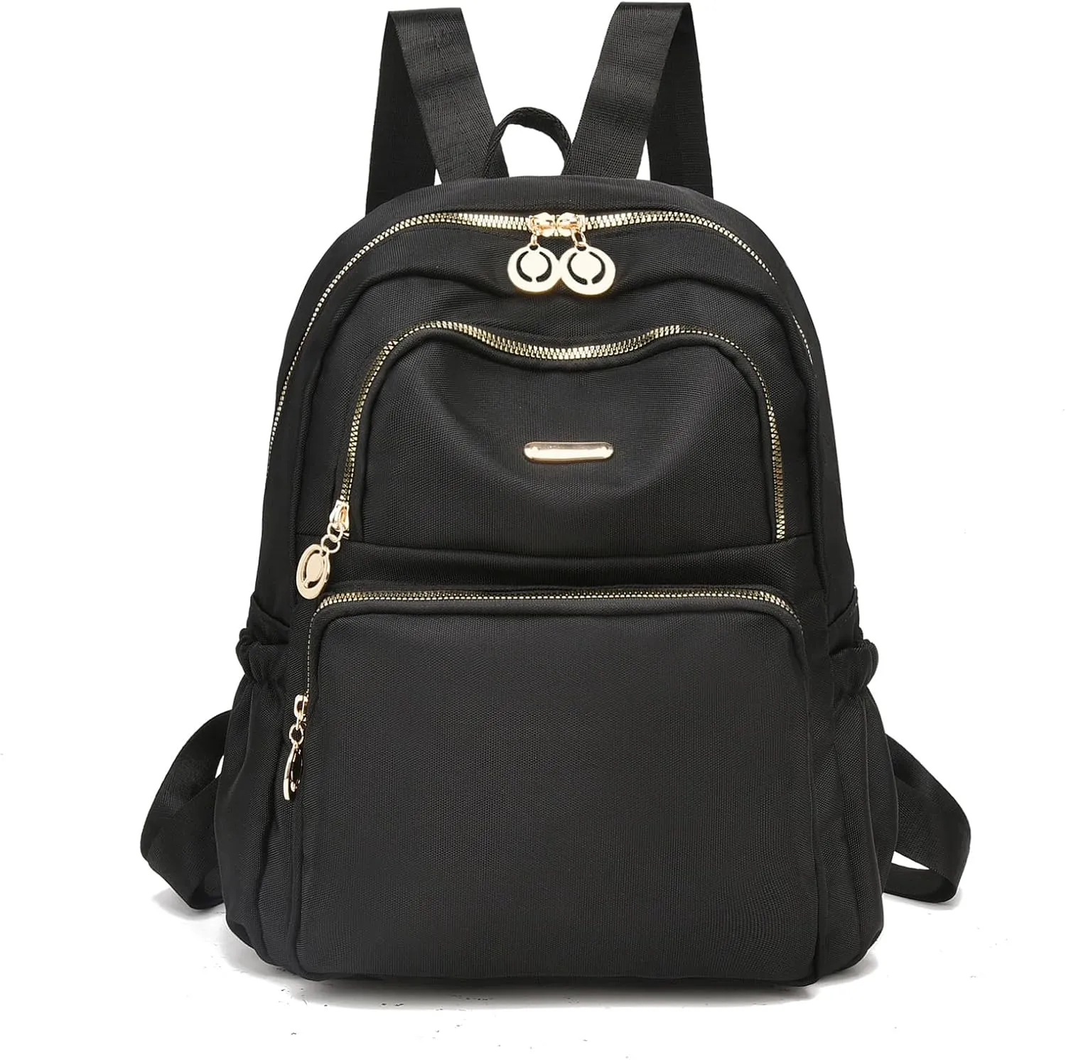 I IHAYNER Mini Backpack Purse Small Backpack for Women Lightweight Nylon Travel Bags Small Casual Daypacks for College Work Black