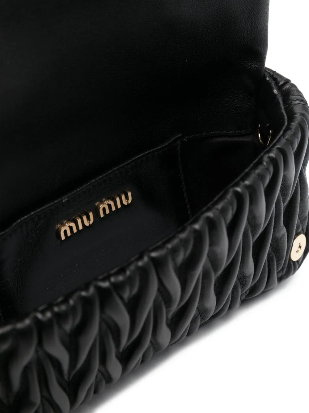 matelassé-effect mini bag