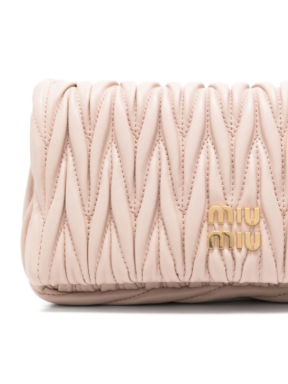 matelassé-effect mini bag