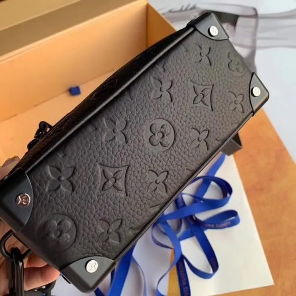 Men&#8217;s Mini Soft Trunk Monogram Embossed Leather Box Shoulder Bag M44480 2019 Collection