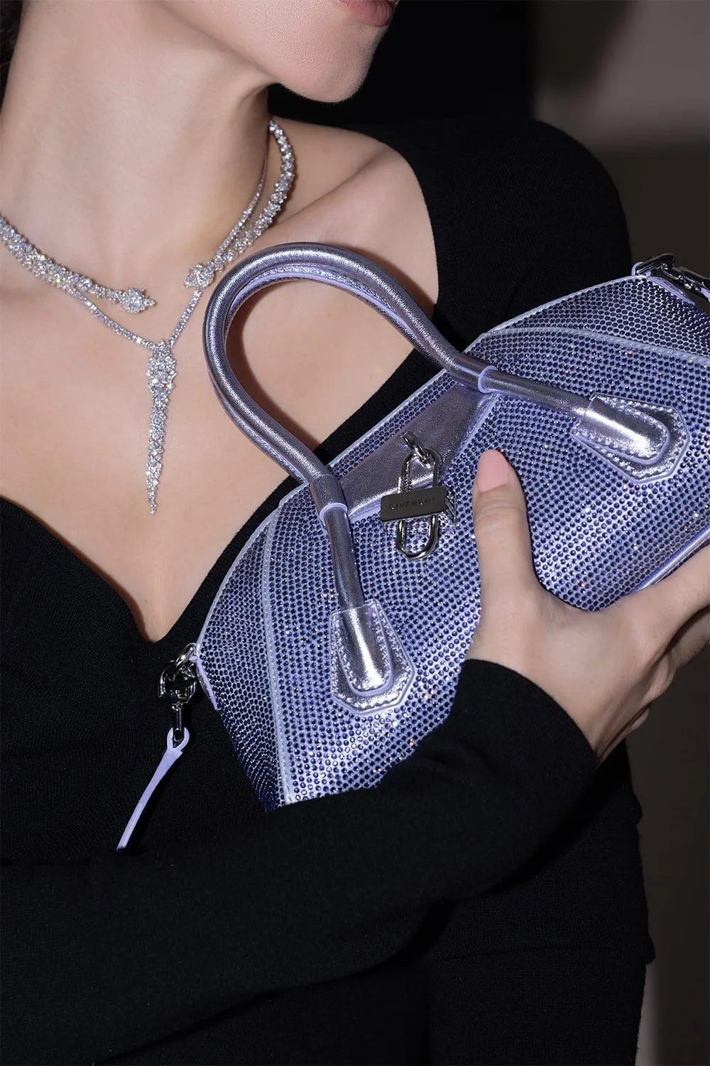 Mini Antigona Stretch Bag - Lavender