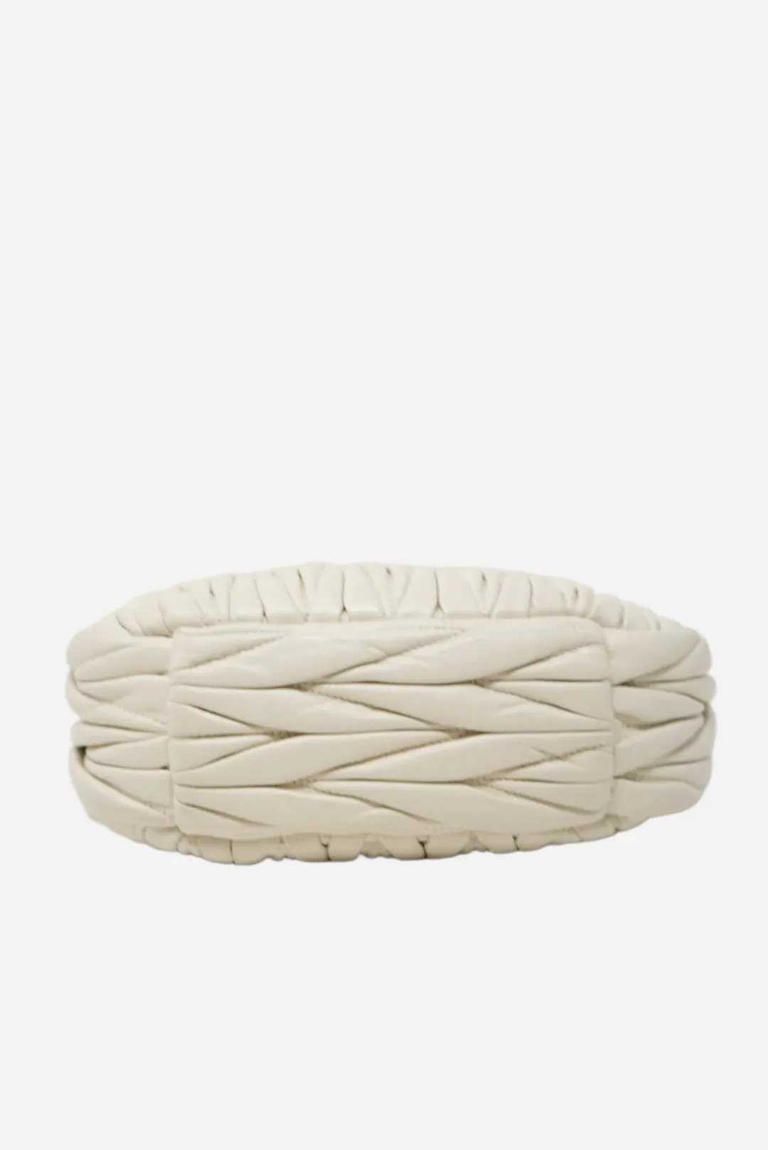 Miu Miu Wander matelassé hobo bag
