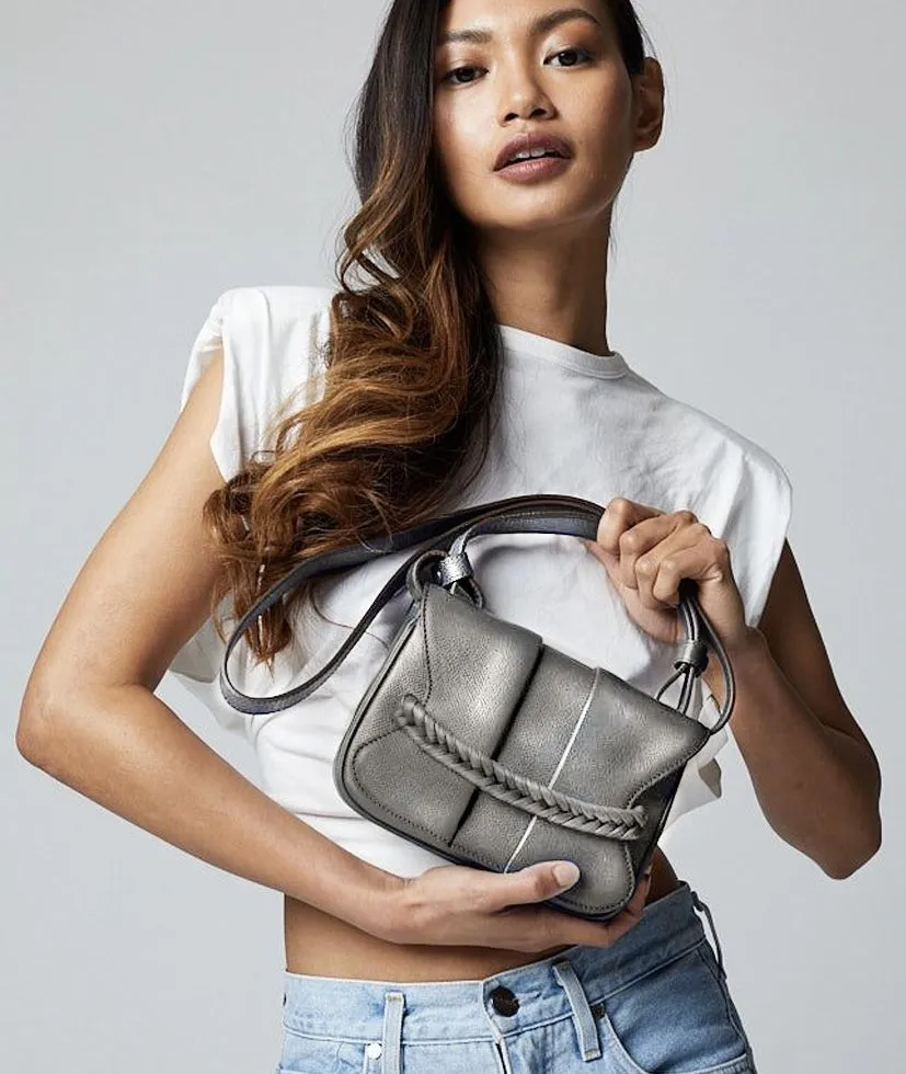 Rae -  Metallic Leather
