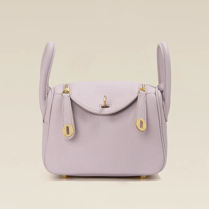 SEALBEER 2025 new women's bag lindy bag mini leather shoulder messenger bag pillow bag versatile lindy bag doctor bag