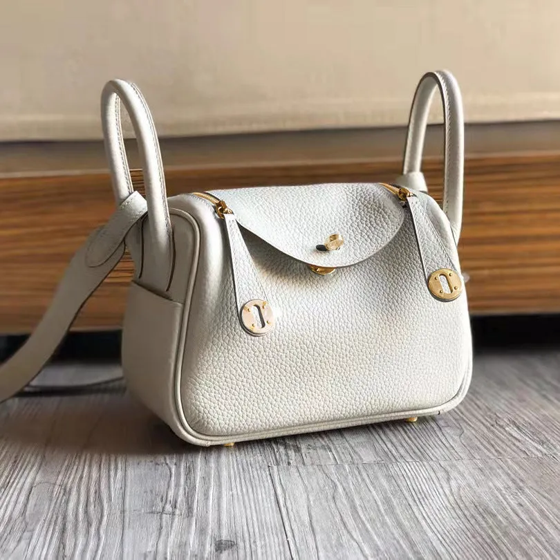SEALBEER 2025 new women's bag lindy bag mini leather shoulder messenger bag pillow bag versatile lindy bag doctor bag
