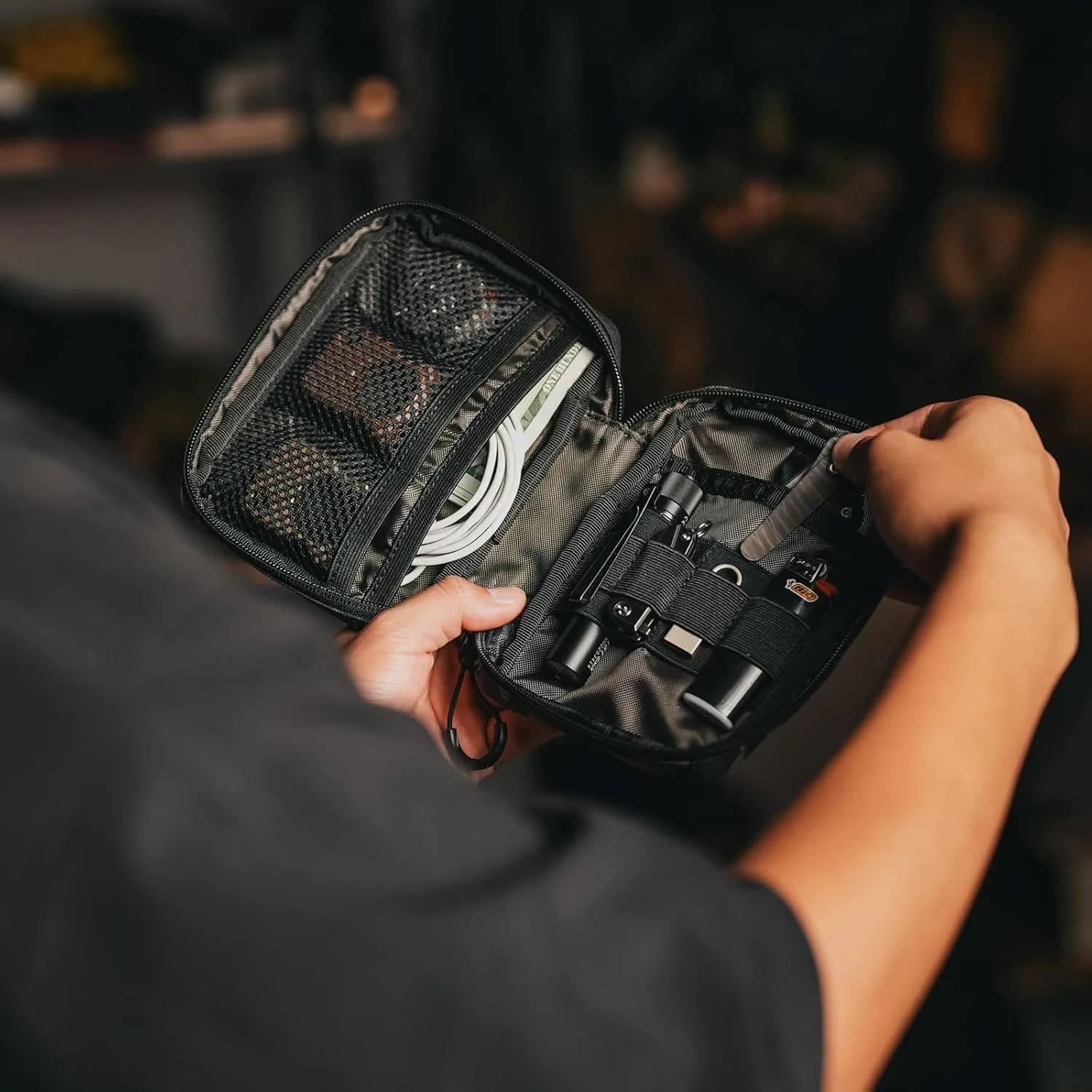 TACTICAL GEEK EDC , EDC ,Molle ,(Block E3.0-BK)
