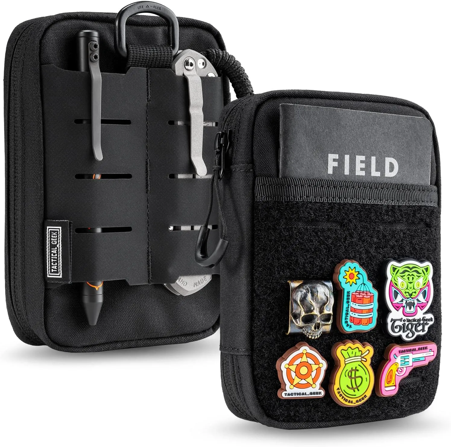 TACTICAL GEEK EDC , EDC ,Molle ,(Block E3.0-BK)