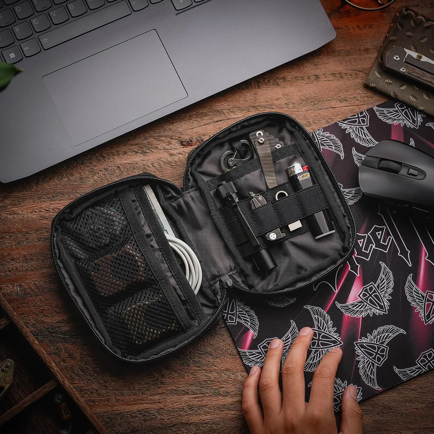 TACTICAL GEEK EDC , EDC ,Molle ,(Block E3.0-BK)