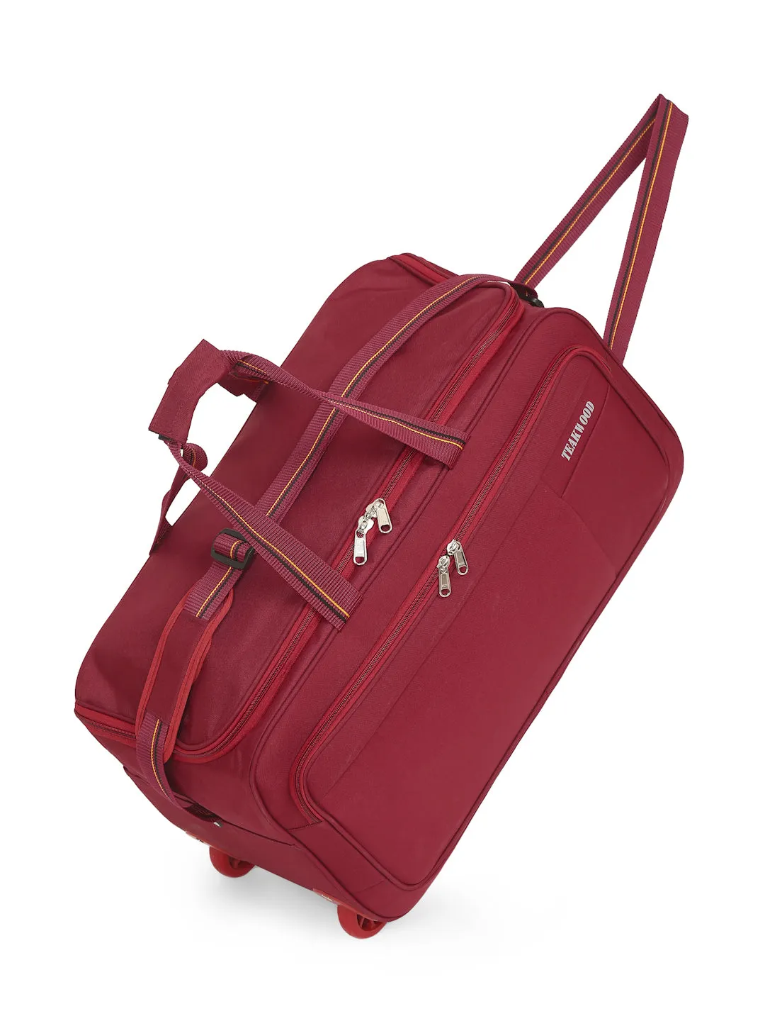 Teakwood Rolling Large Duffel Bag (Red)