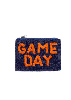 Tiger Game Day Beaded Wallet