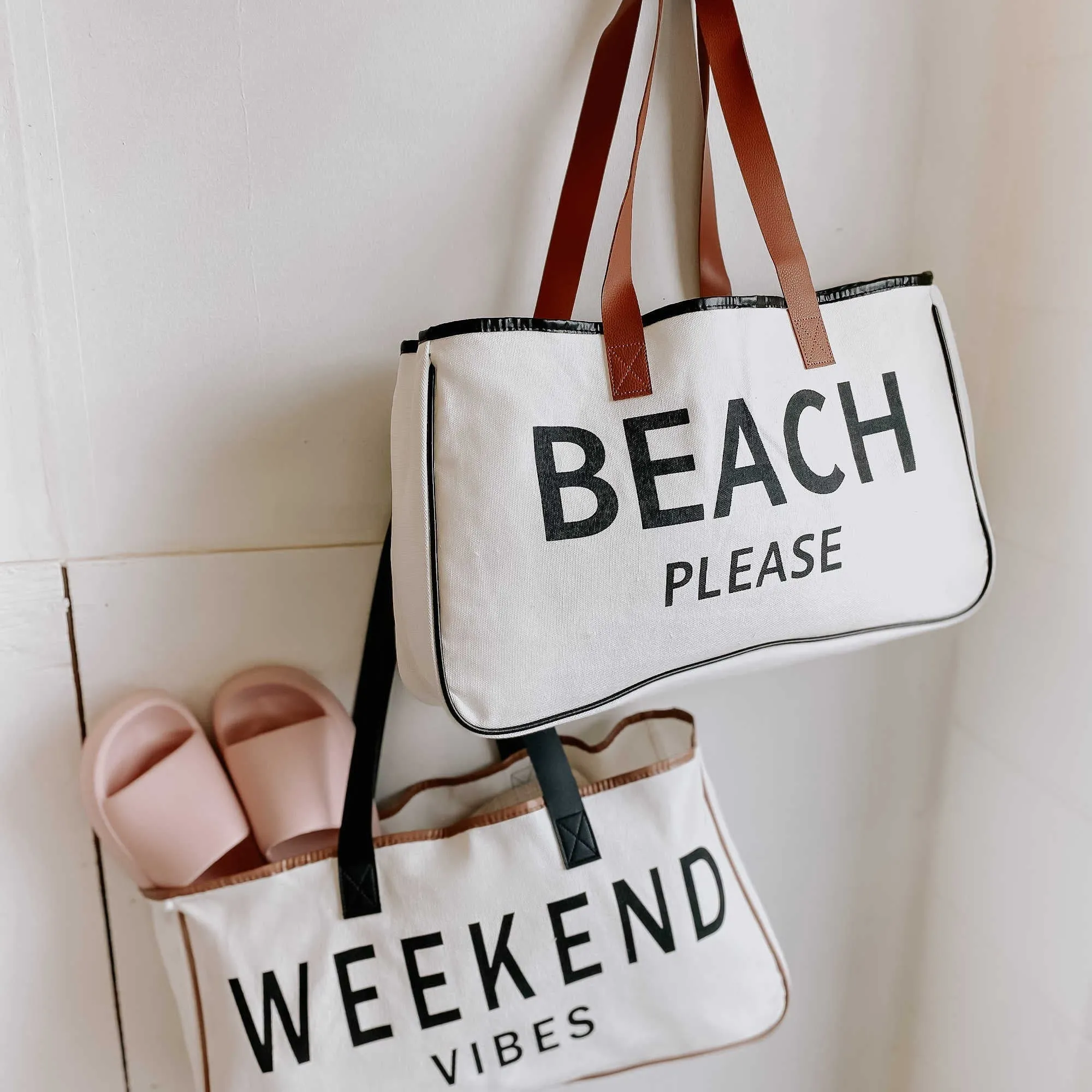 Weekend Getaway Tote Bag - Weekend Vibes