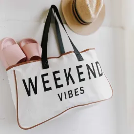 Weekend Getaway Tote Bag - Weekend Vibes