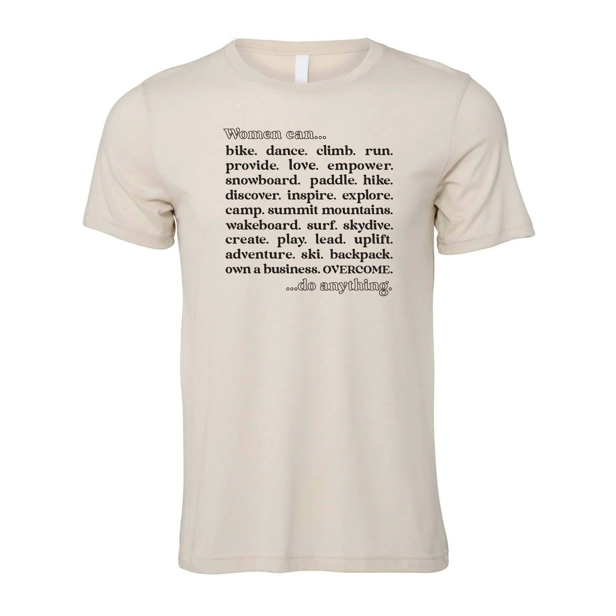 Women Can Do Anything Tee