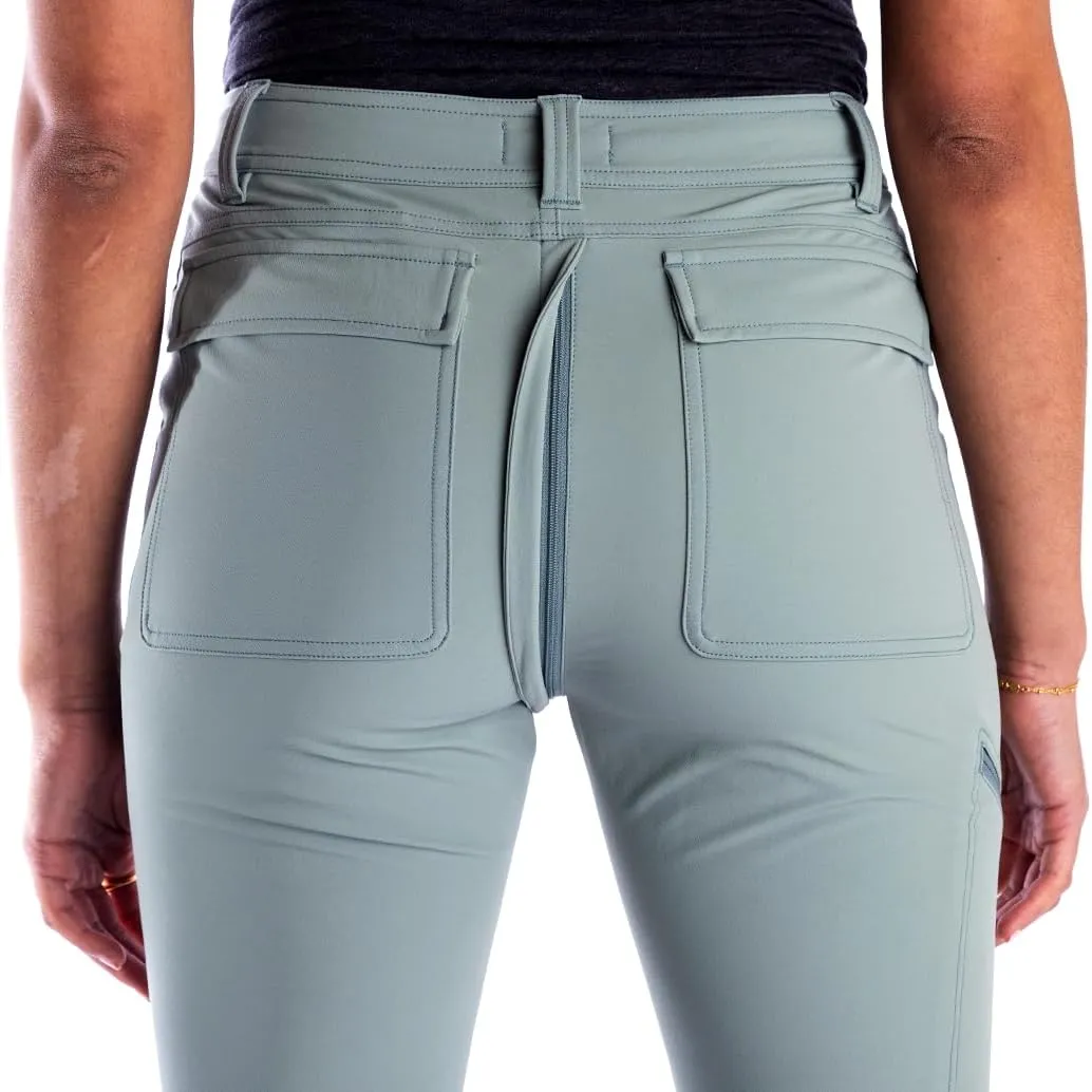 Women's Go There Hiking Outdoor Pants with GoFly Pee Zipper